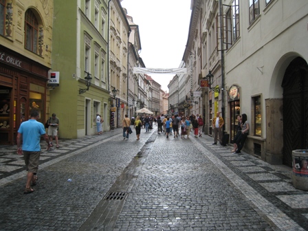 Prague after the rain stopped