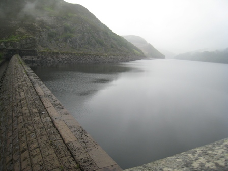 The reservoir in the Elan Valley, Wales