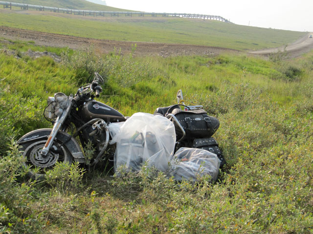 A stark reminder of the dangers of the Dalton Highway...