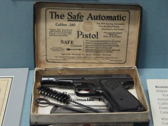 The Safe Automatic Pistol... and no, it doesn't fire blanks...