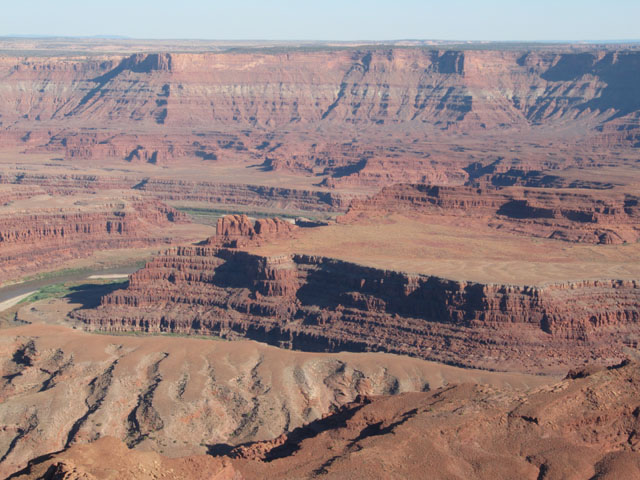 The remarkable canyon from Dead Horse Point...