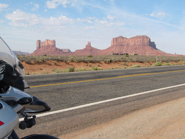 At the roadside, en-route to Monument Valley