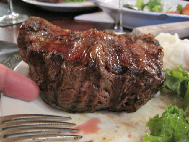 At last, a proper Argentinian steak...